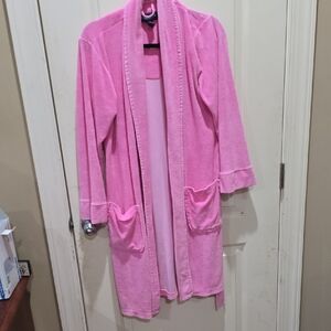 Ralph Lauren Soft Pink Robe vintage size xs/s